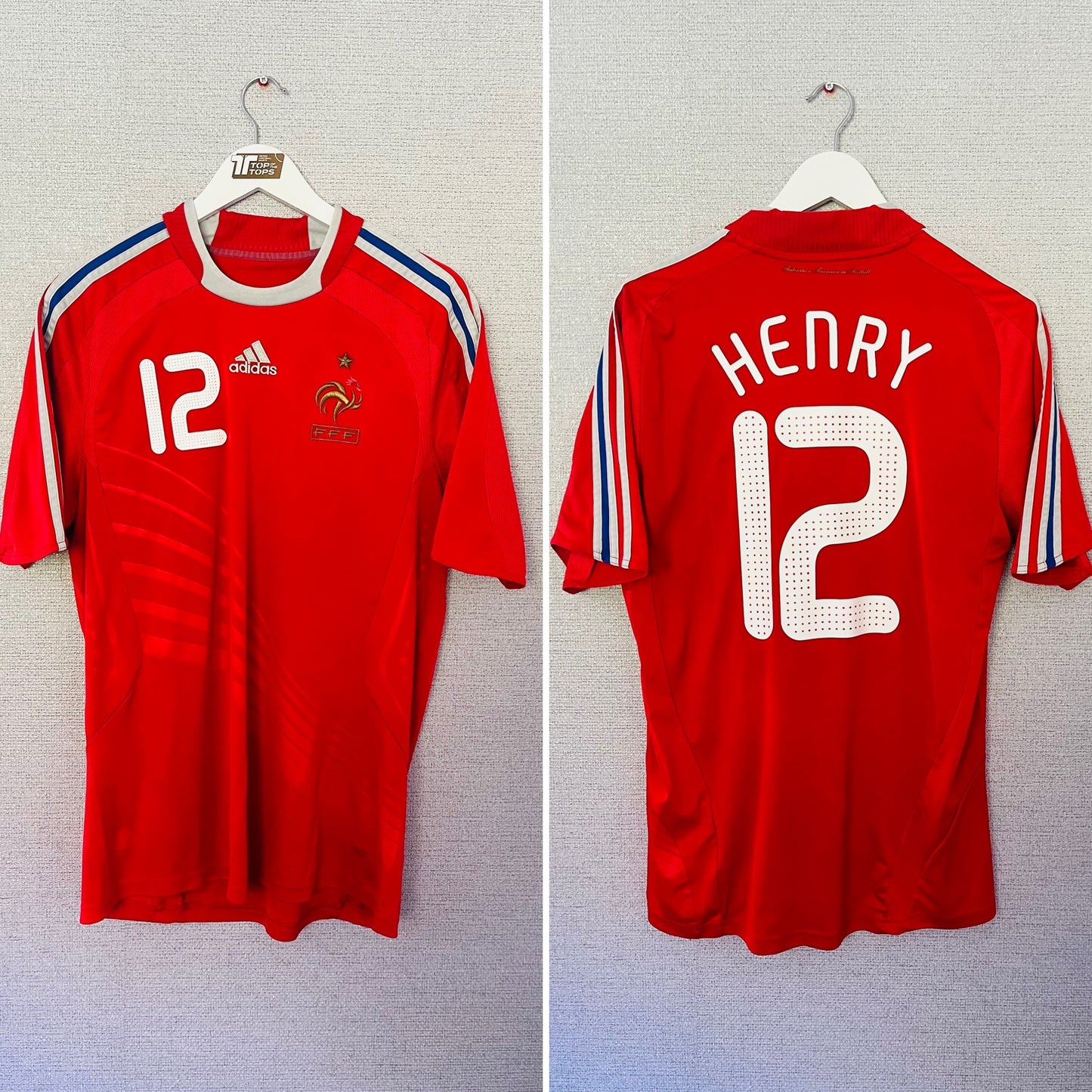 France away football shirt 2008/10 Henry Medium
