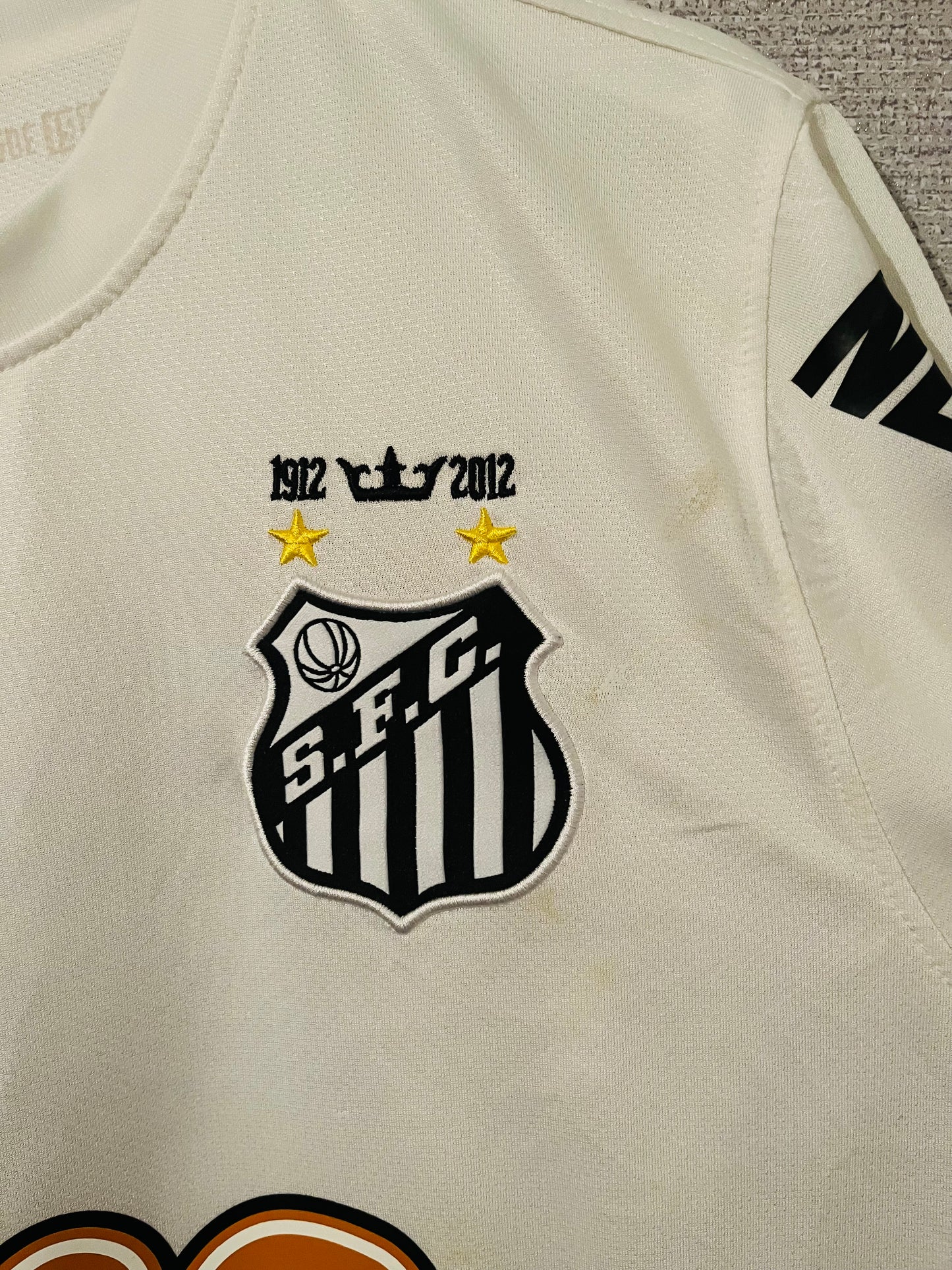 Santos home football shirt 2012/13 Neymar Jr Medium