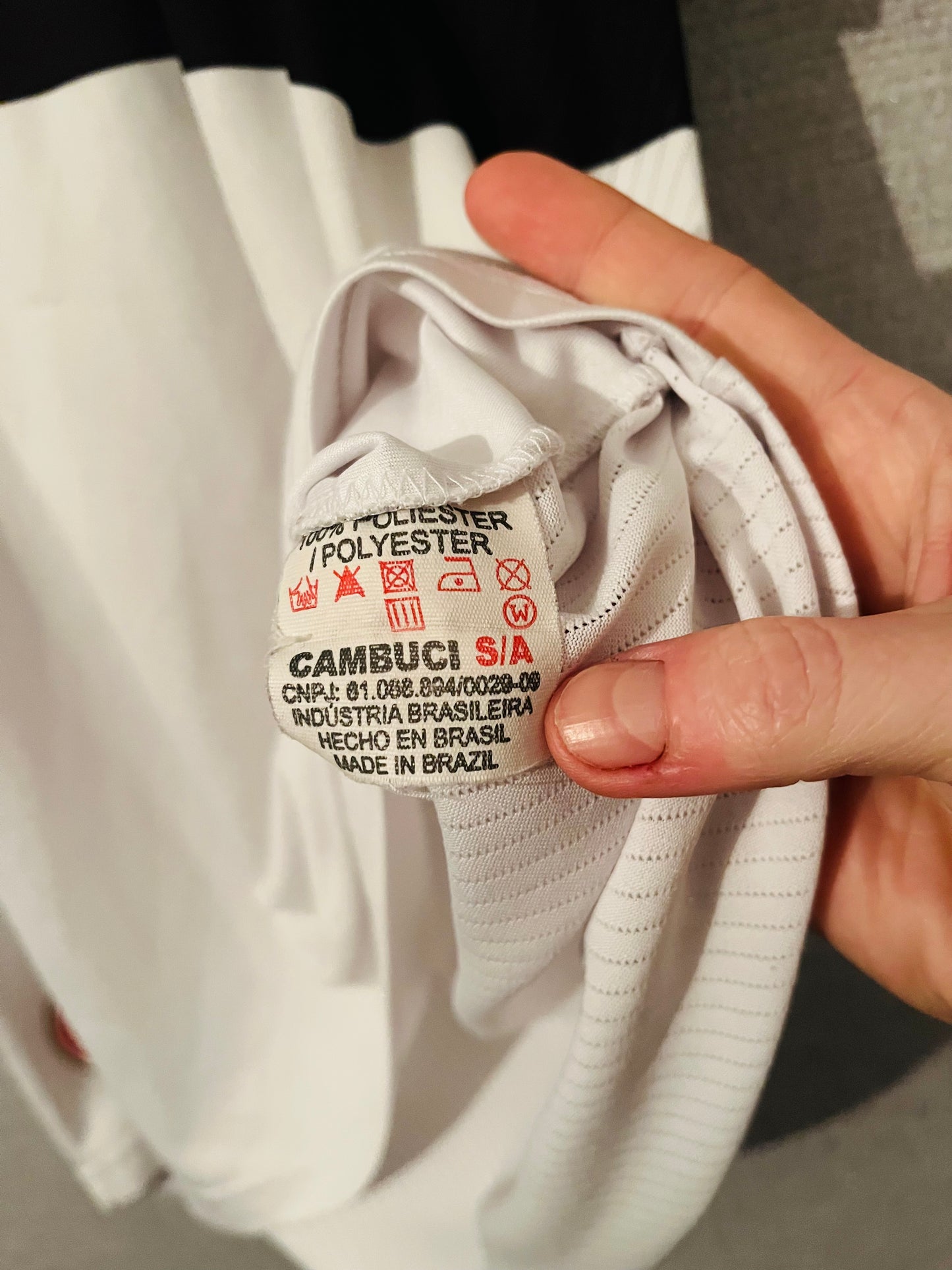 São Paulo home football shirt 2013/14 Fabiano XXL