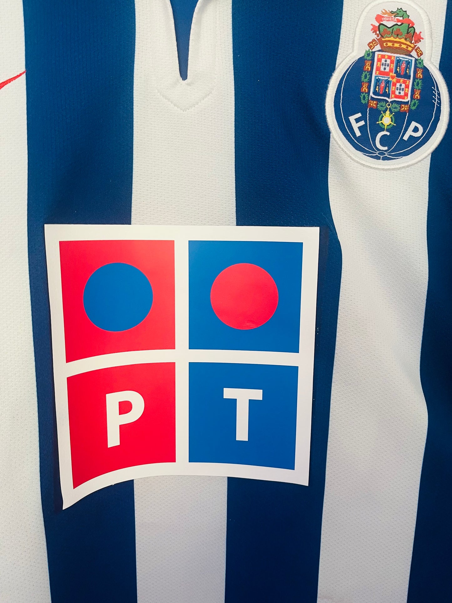 FC Porto home football shirt 2007/08 Quaresma XL