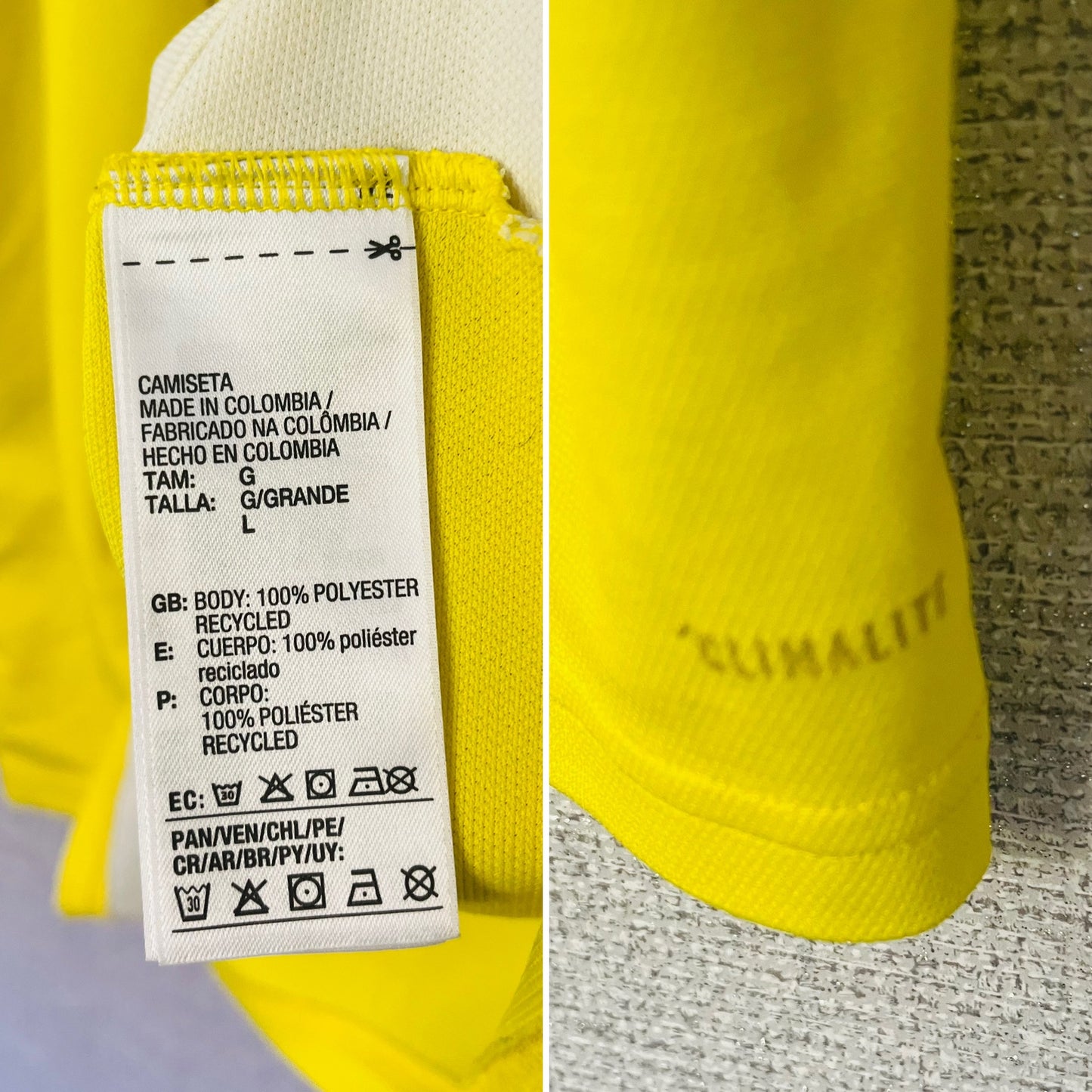 Colombia home football shirt     W/C 2018 James Large
