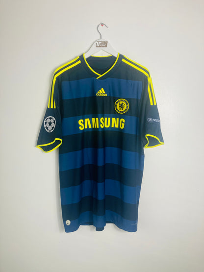 Chelsea away football shirt 2009/10 Drogba XL