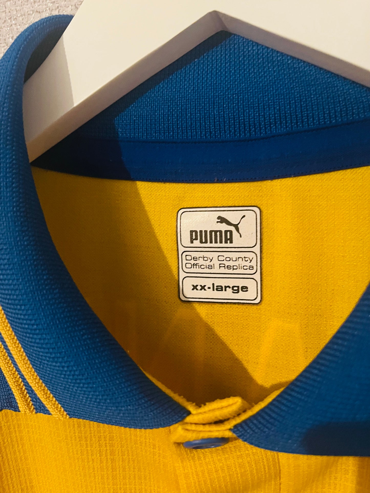 Derby County away football shirt 1999/2001 Eranio XXL