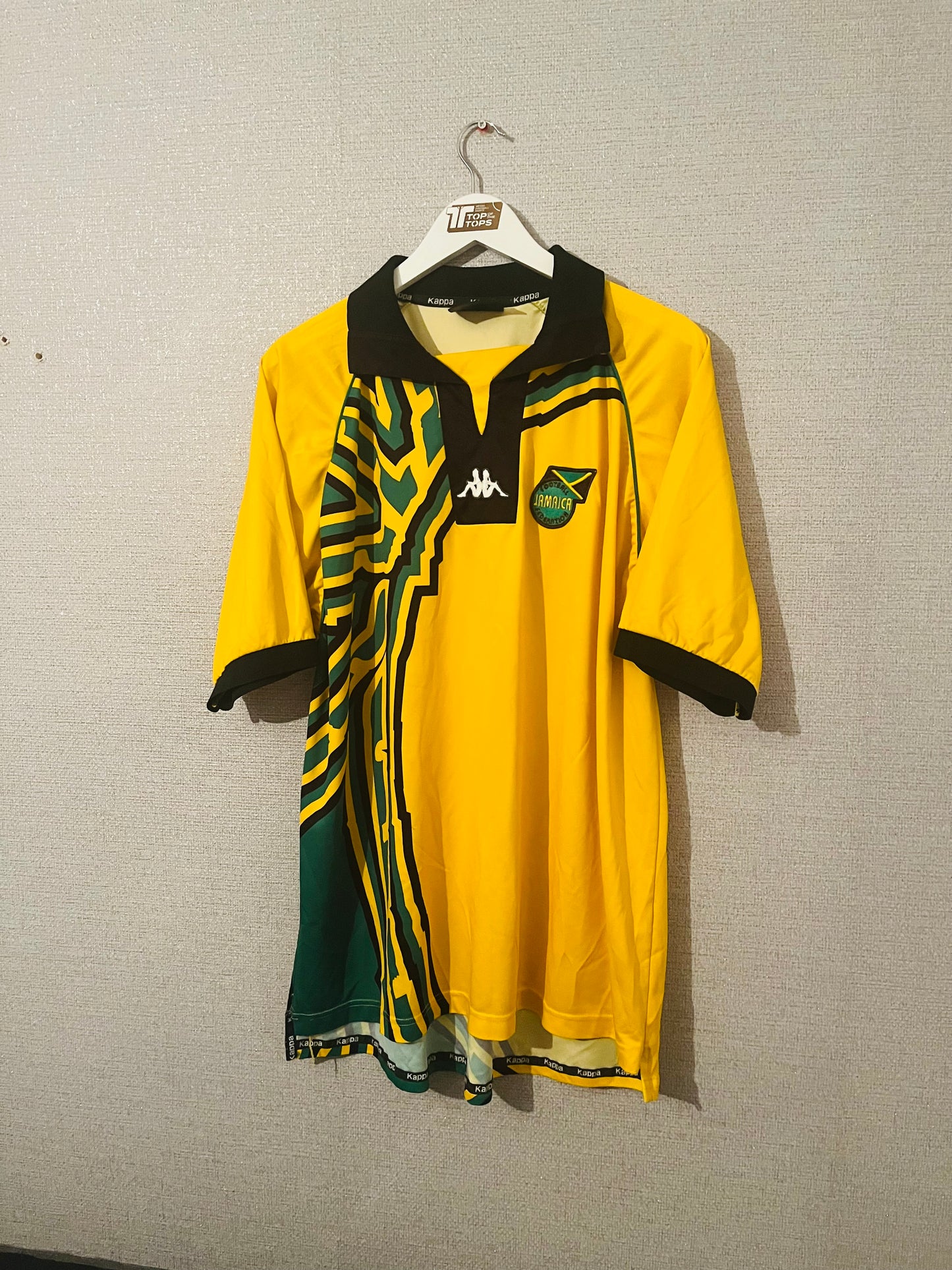 Jamaica home football shirt       W/C 1998 XXL
