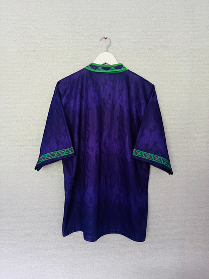 Hibernian away football shirt 1992/94 Large