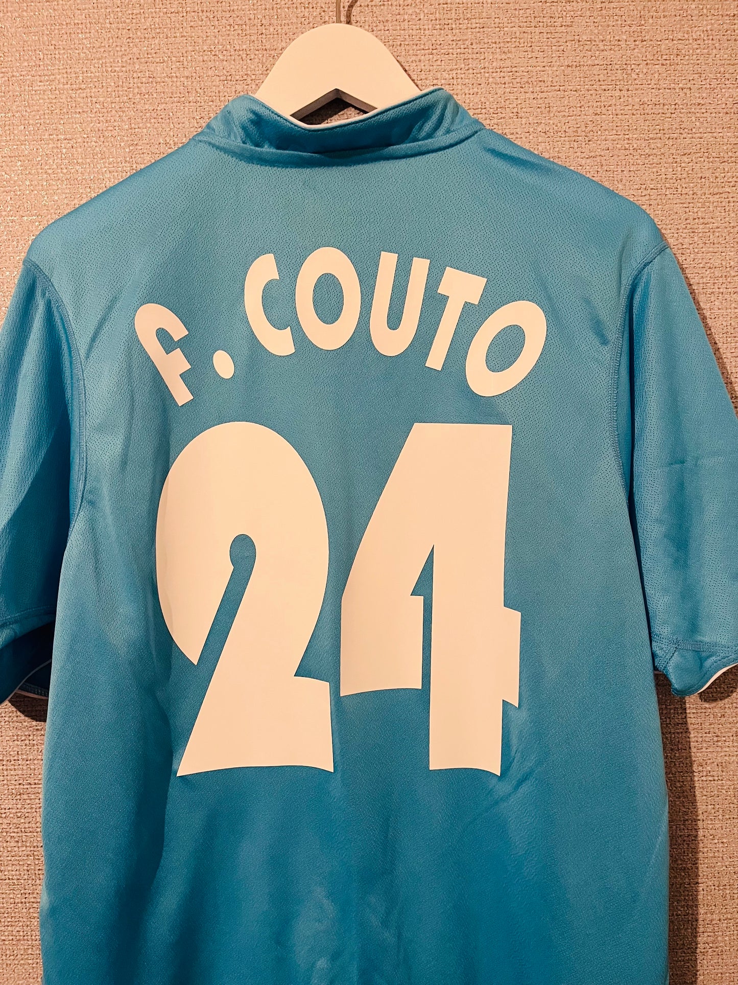 Lazio home football shirt 2002/03 Couto Medium