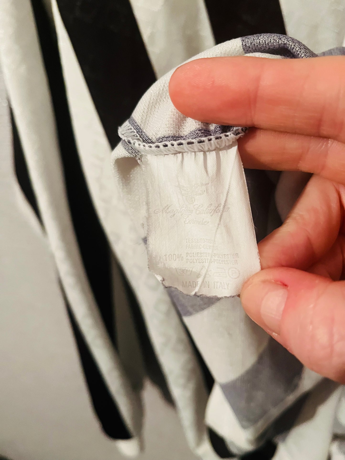 Juventus home football shirt L/S 1992/94 Large