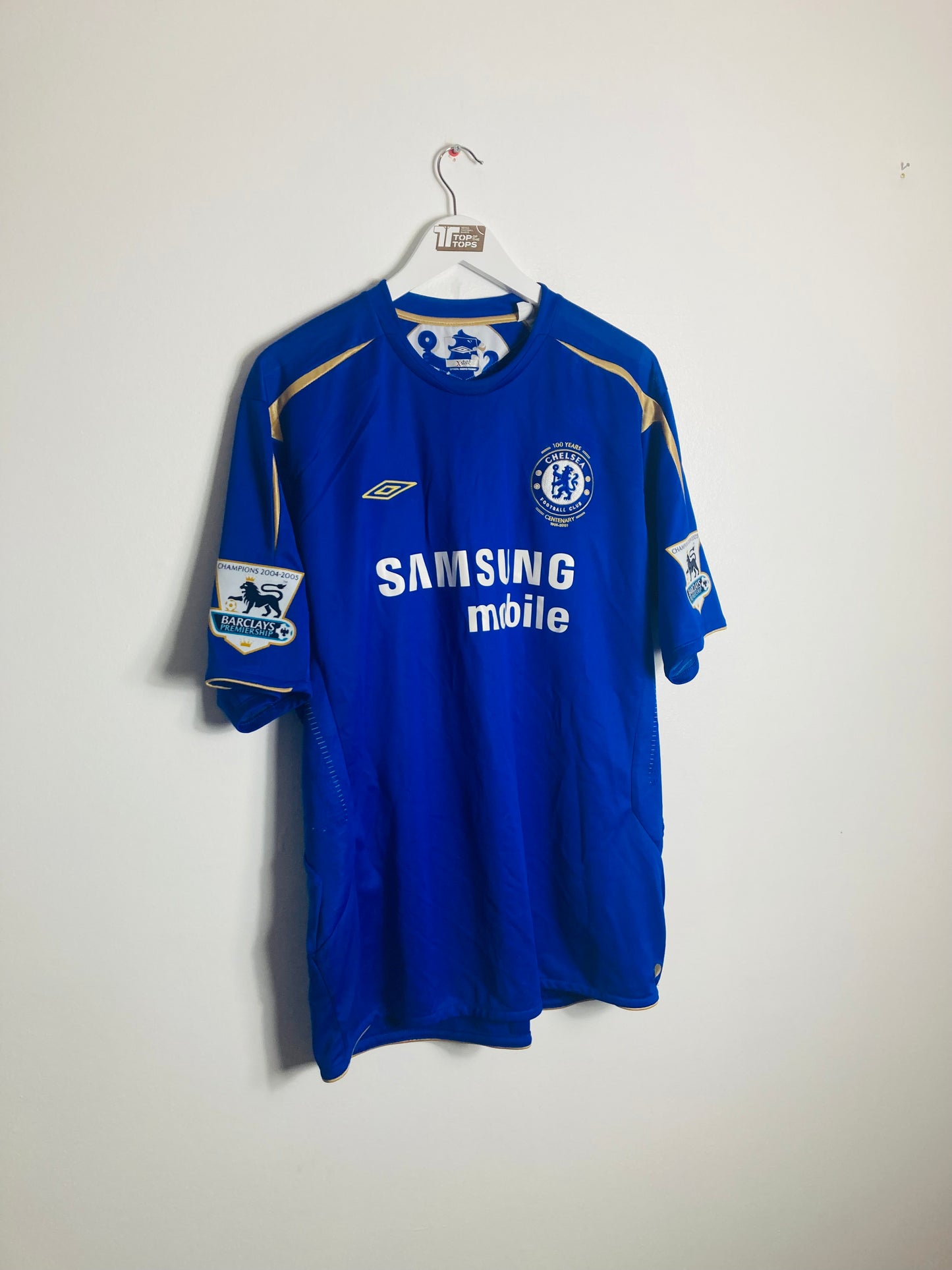 Chelsea home football shirt
2005/06 Wright Philips XXL