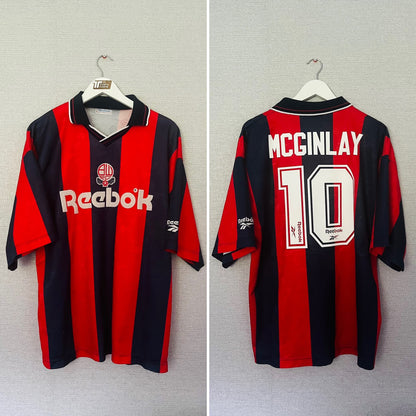 Bolton Wanderers away football shirt
1993/95 McGinlay XL