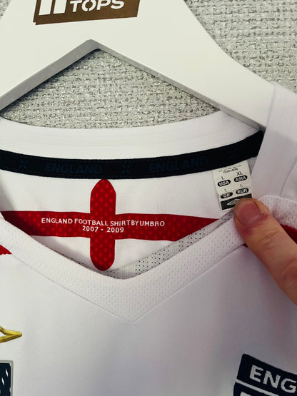 England home football shirt 2007/08 Beckham Large