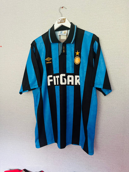 Inter Milan home football shirt
1991/92 XL