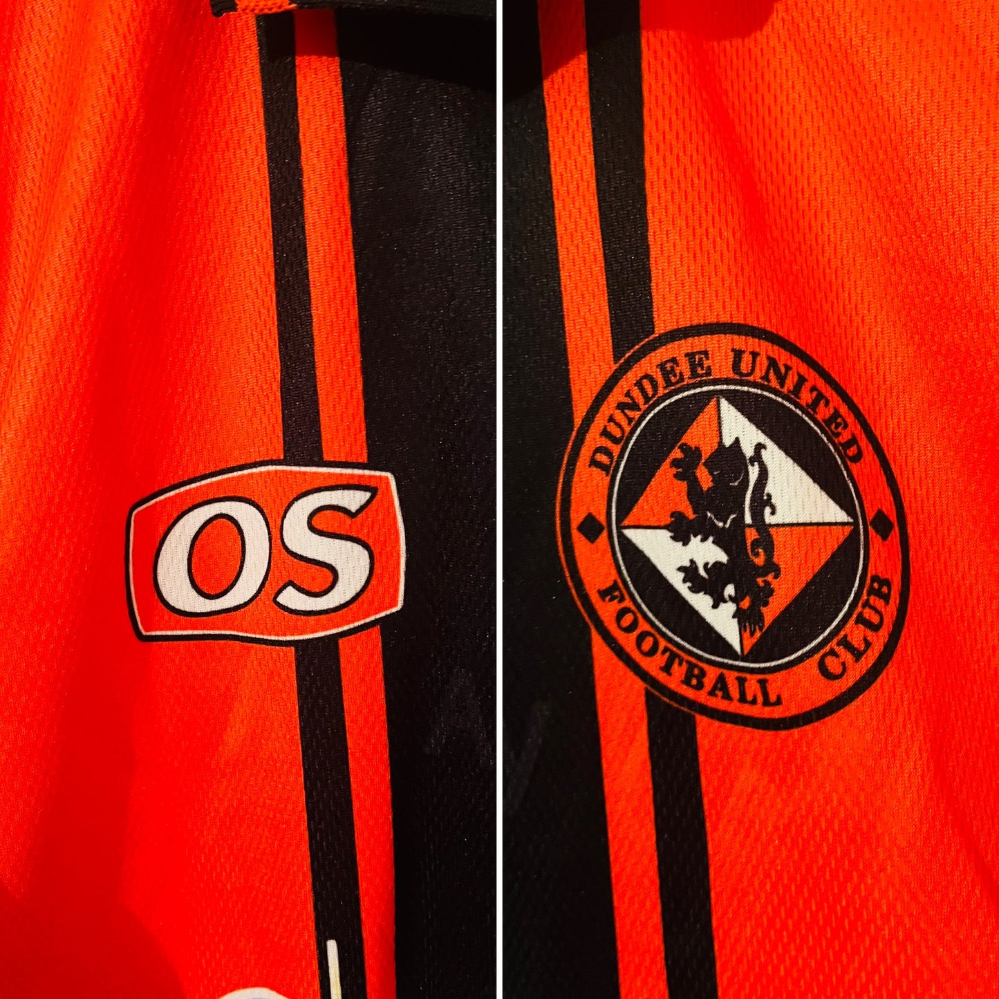 Dundee United home football shirt 1999/2000 Malpas Medium
