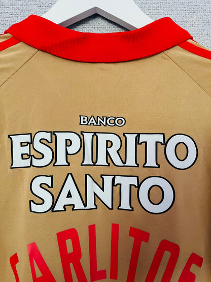 Benfica third football shirt 2004/05 Carlitos Large