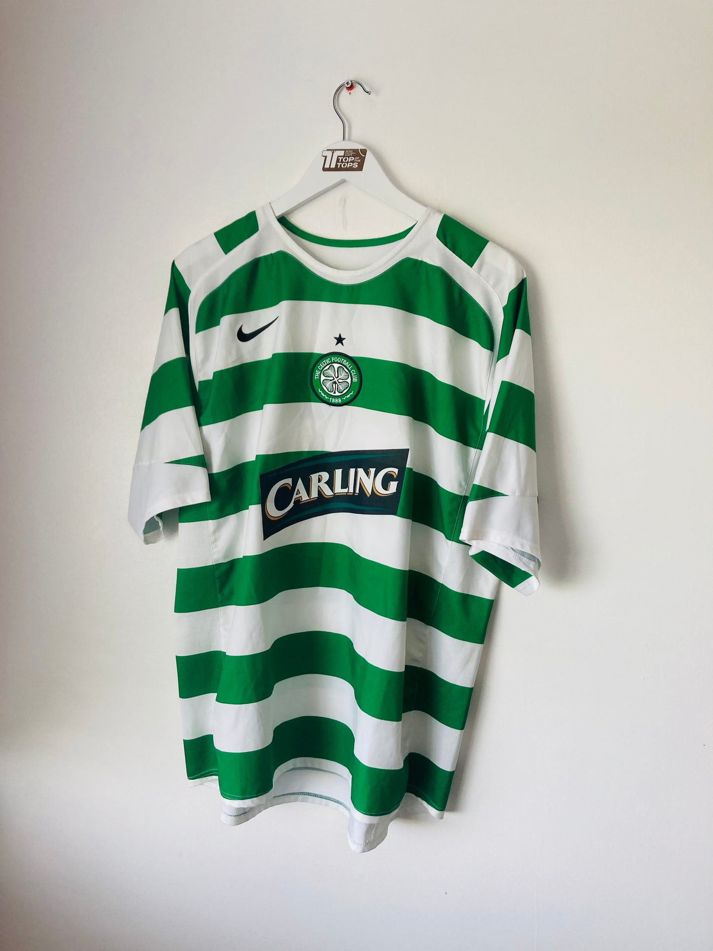 Glasgow Celtic home football shirt 2005/06 Roy Keane XL