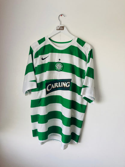 Glasgow Celtic home football shirt 2005/06 Roy Keane XL