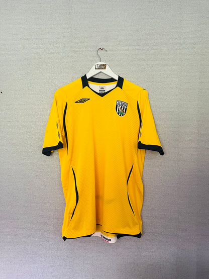 West Bromwich Albion away football shirt 2008/09 Large