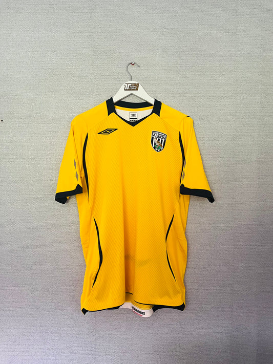 West Bromwich Albion away football shirt 2008/09 Large