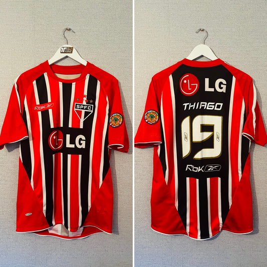 São Paulo away football shirt 2006/07 Thiago Medium