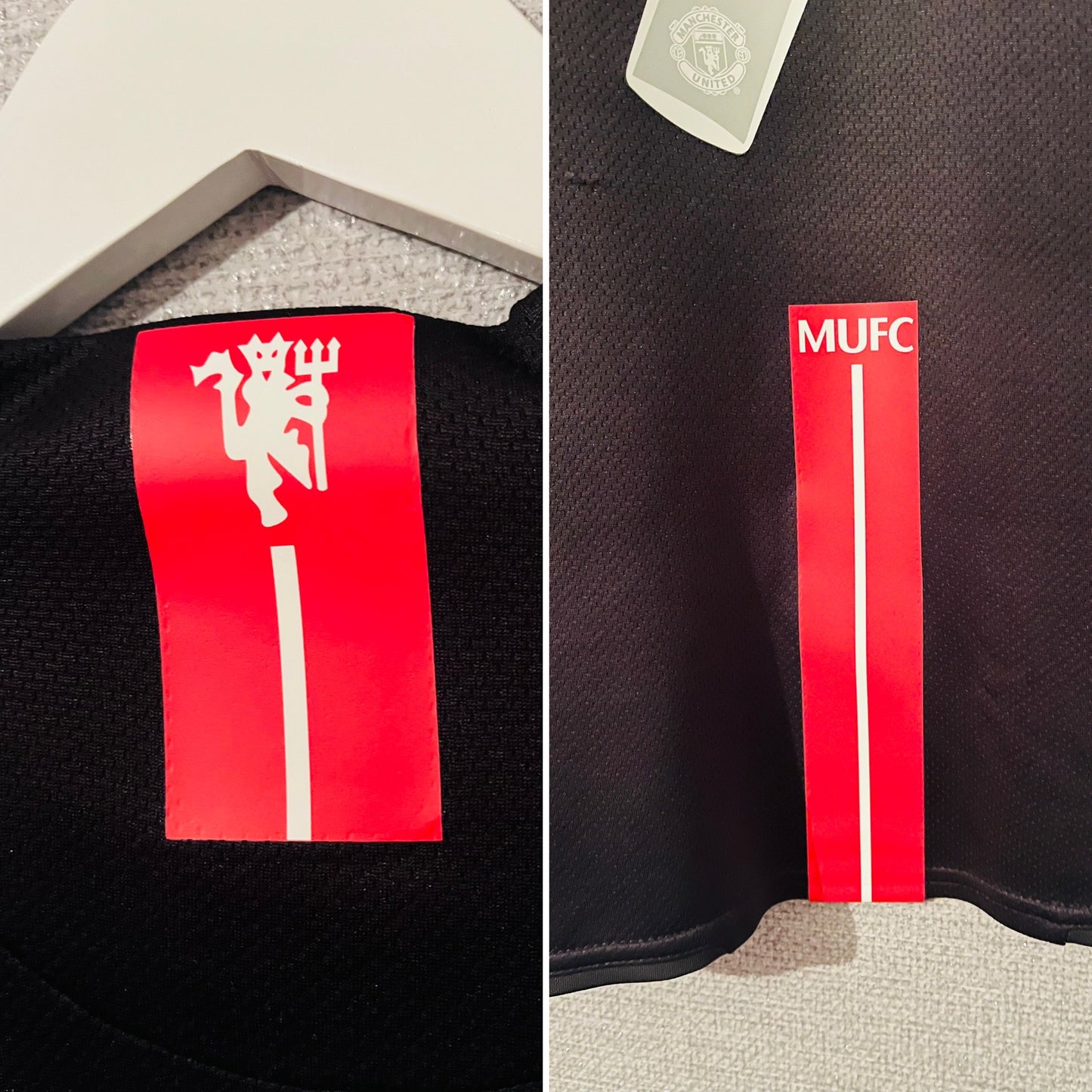 Manchester United away football shirt 2007/08 CR7 Large