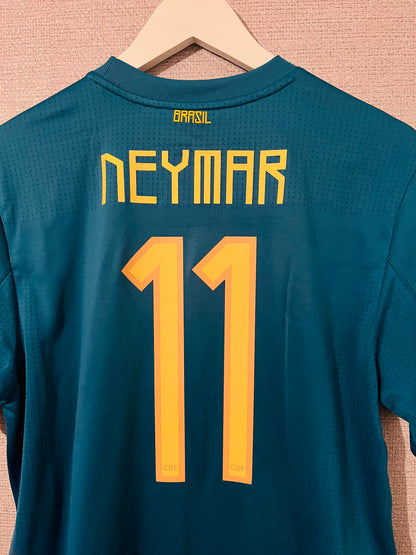 Brazil away football shirt 2011/12 Neymar Medium