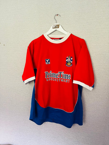 Huddersfield Town away football shirt 2002/03 Large