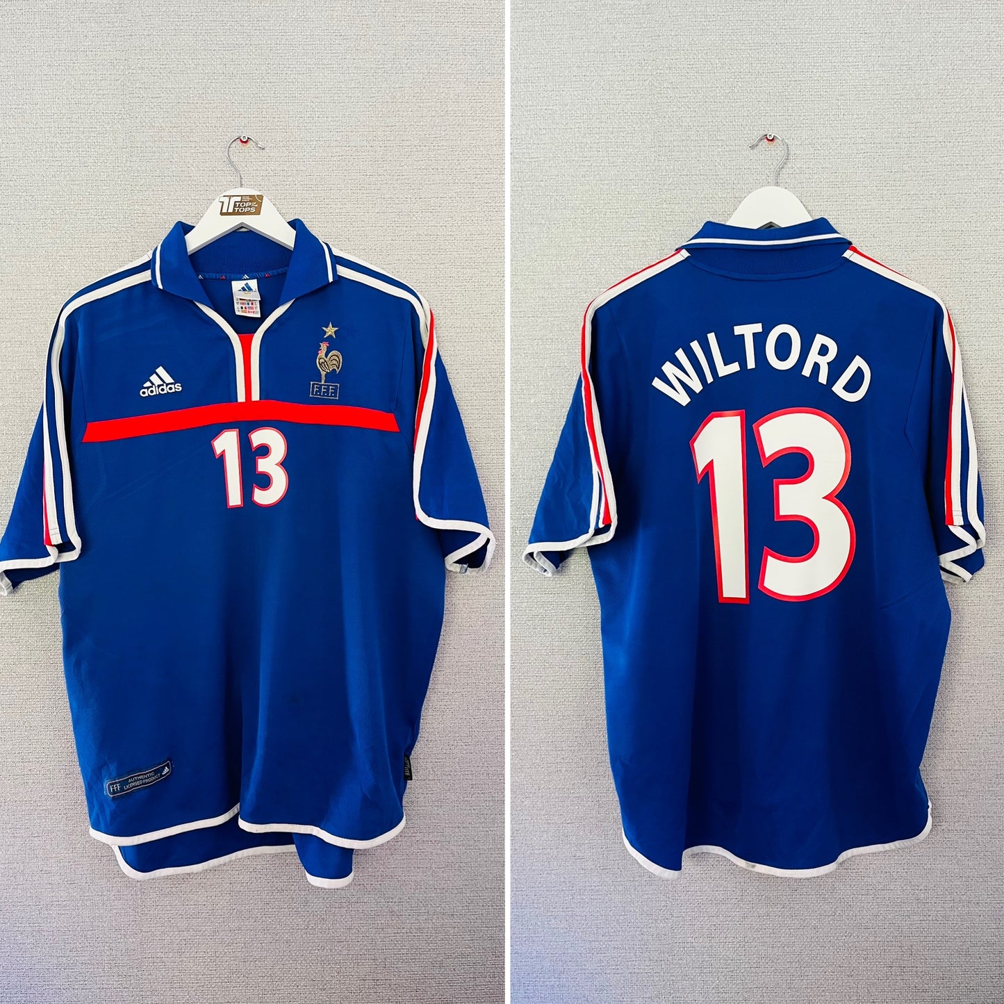 France home football shirt
Euro 2000 Wiltord XL
