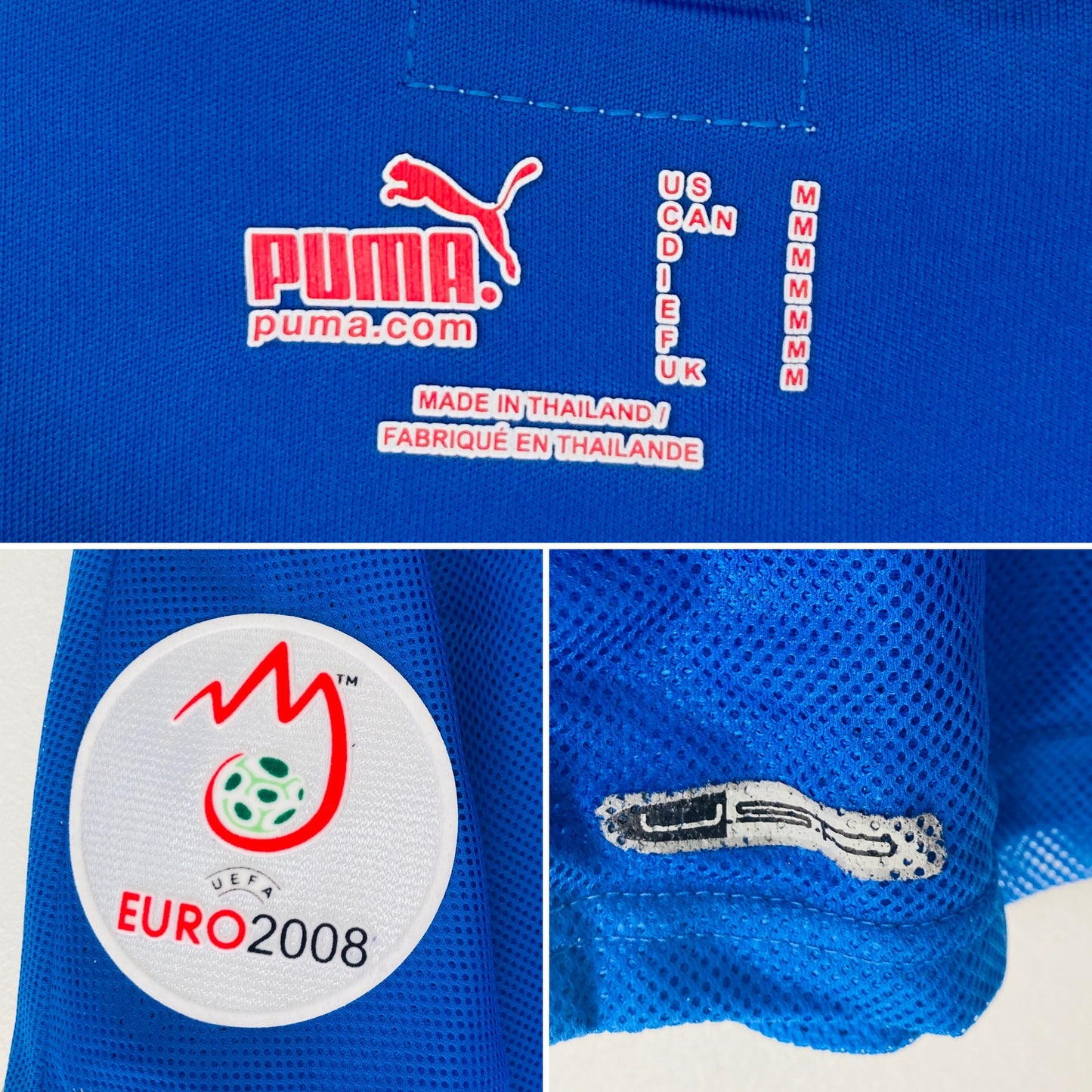 Italy home football shirt          Euro 2008 Pirlo Medium