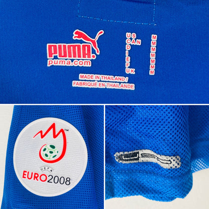Italy home football shirt          Euro 2008 Pirlo Medium