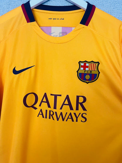 Barcelona away football shirt 2015/16 Neymar XL