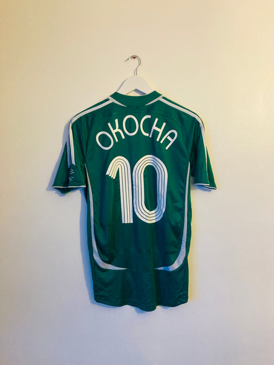 Nigeria home football shirt 2006/07 Okocha small
