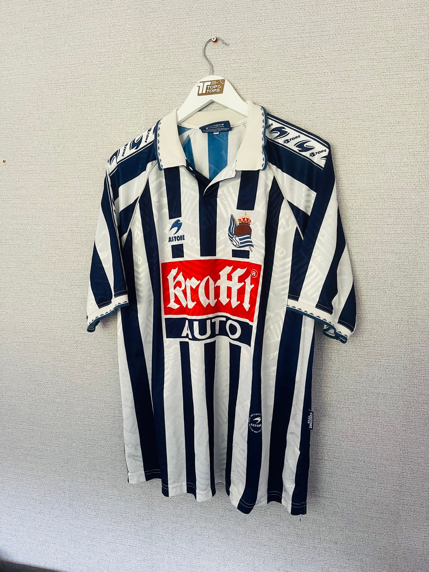 Real Sociedad home football shirt 1995/98 XXL