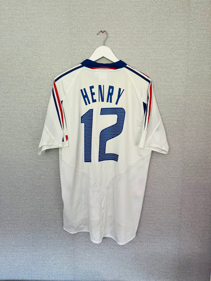 France away football shirt Euro 2004 Henry XL
