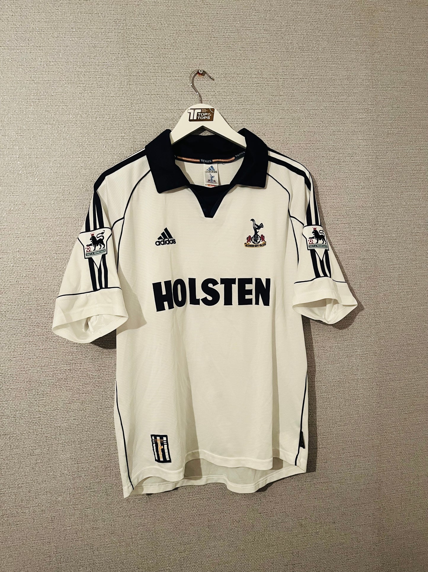 Tottenham Hotspur home football shirt 1999/2001 Ginola Medium