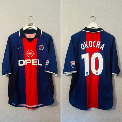 PSG home football shirt
2000/01 Okocha XL
