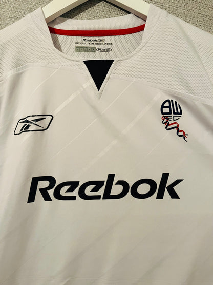 Bolton Wanderers home football shirt 2005/07 Nakata Medium