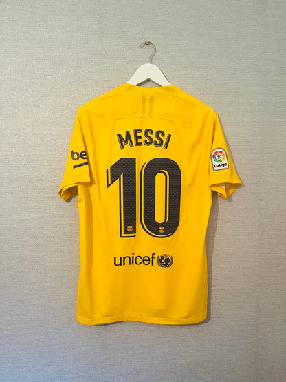 Barcelona fourth Senyera football shirt 2019/20 Messi Large