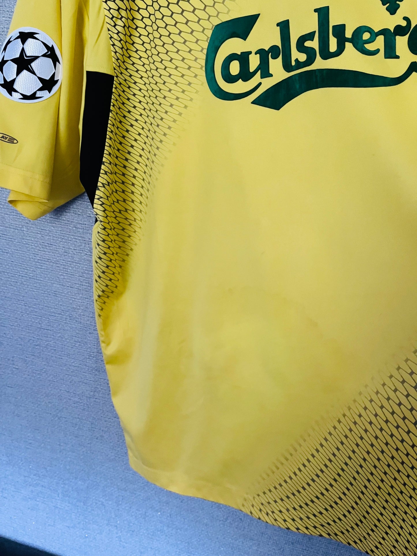 Liverpool away football shirt 2004/05 Gerrard XL