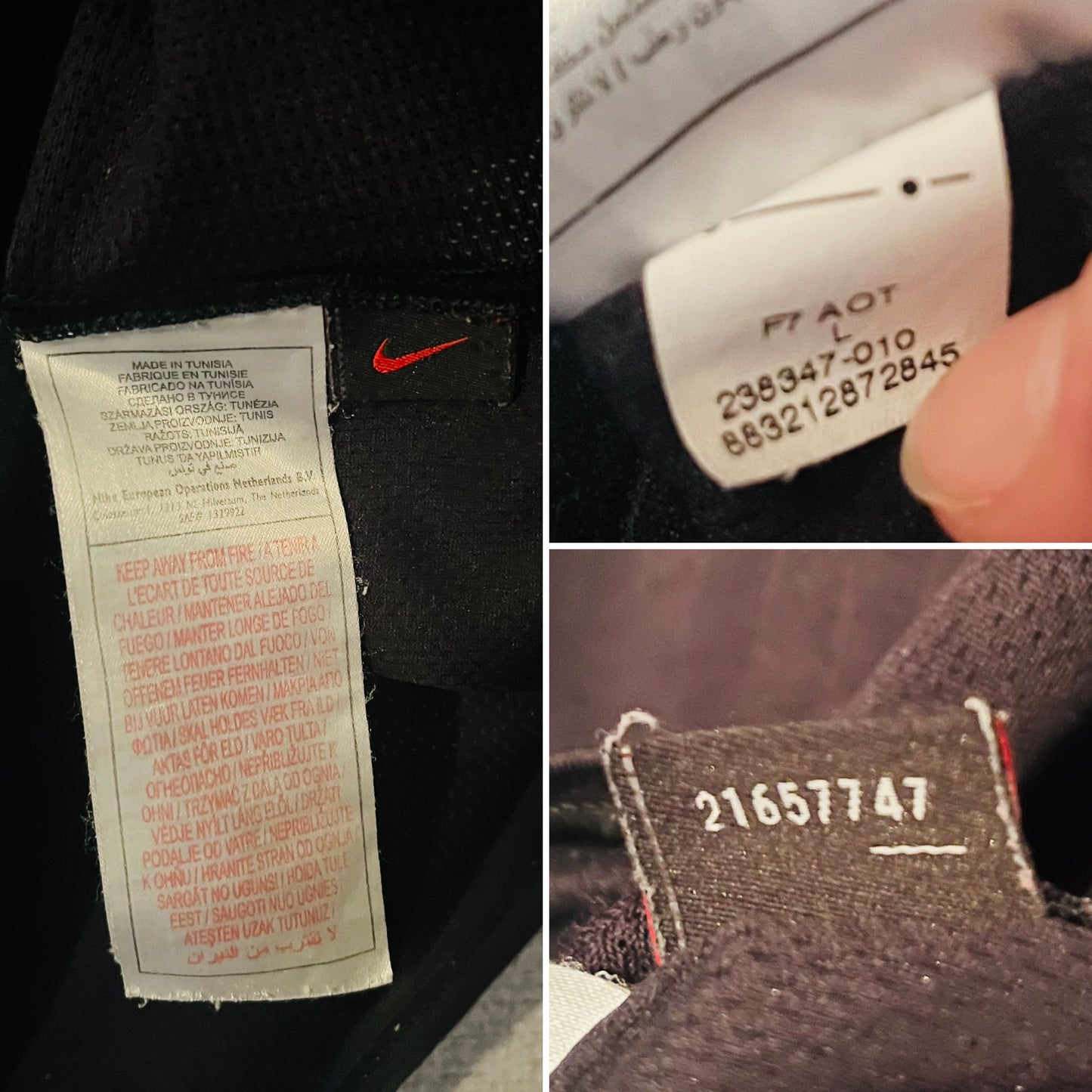 Manchester United away football shirt 2007/08 CR7 Medium