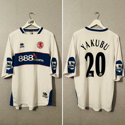 Middlesbrough away football shirt 2006/07 Yakubu XXL