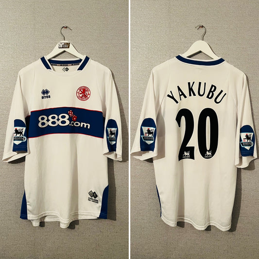 Middlesbrough away football shirt 2006/07 Yakubu XXL