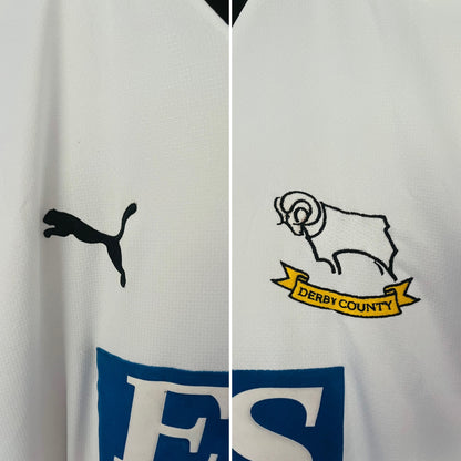 Derby County home football shirt 1999/2001 Sturridge Medium L/S