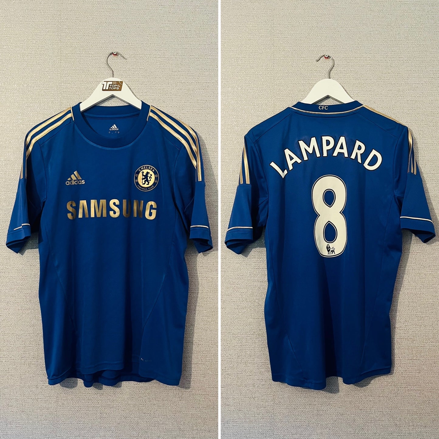 Chelsea home football shirt 2012/13 Lampard Medium
