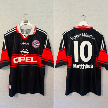 Bayern Munich home football shirt 1997/98 Matthaus Large
