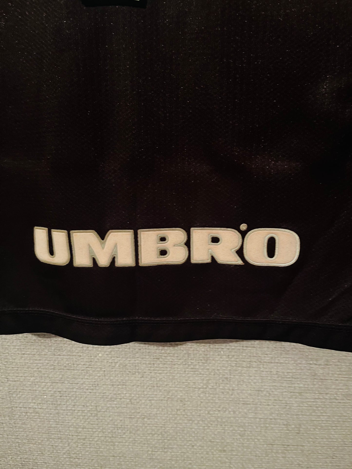 Manchester United third football shirt 1998/99 Beckham Medium