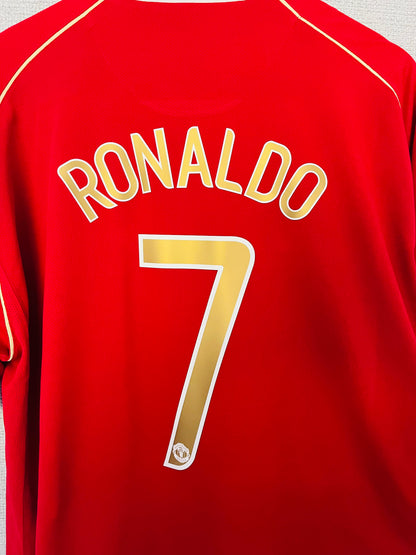 Manchester United home football shirt 2006/07 CR7 XL