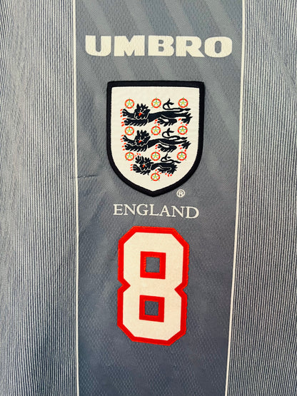England away football shirt     Euro 1996 Gascoigne L/XL