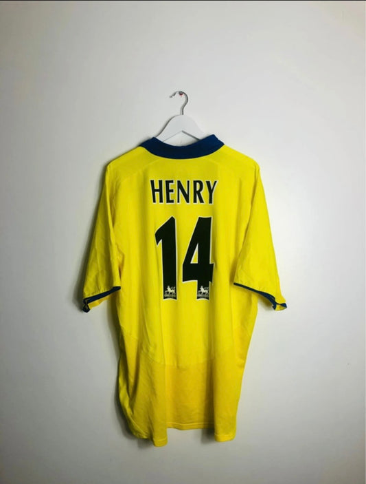 Arsenal away football shirt XXL Henry 2003/04