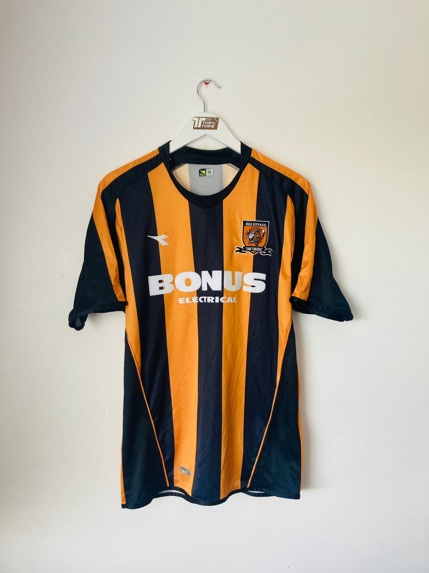 Hull City home football shirt 2006/07 Medium