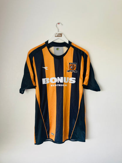 Hull City home football shirt 2006/07 Medium
