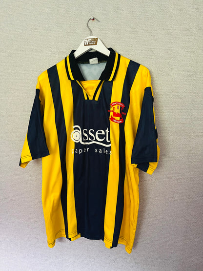 Braintree Town home Centenary football shirt 1998/99 L/XL
